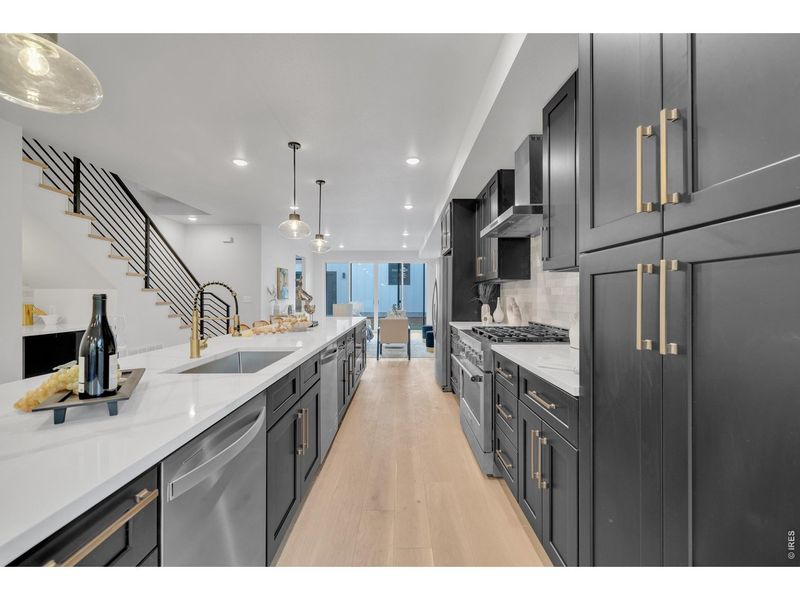 Furnished interior view inside a new home in , Denver (Image 33).