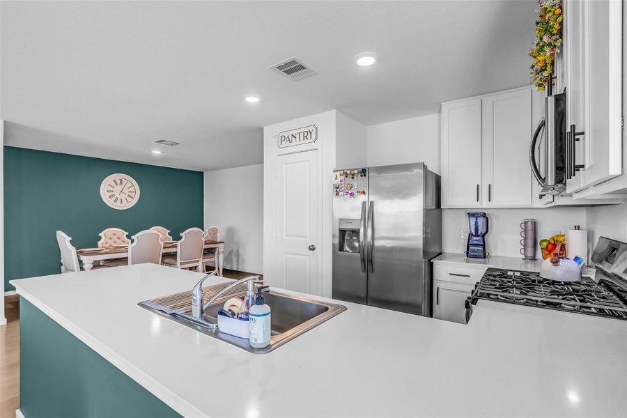 Furnished interior view inside a new home in Tavola, New Caney (Image 14).