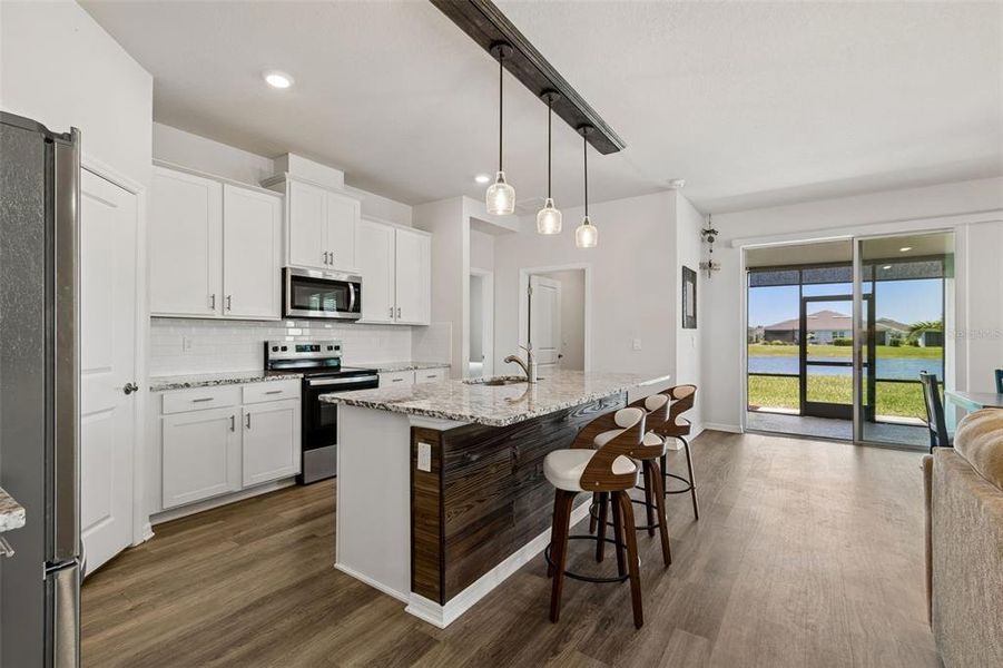 Furnished interior view inside a new home in Star Farms at Lakewood Ranch, Bradenton (Image 48).