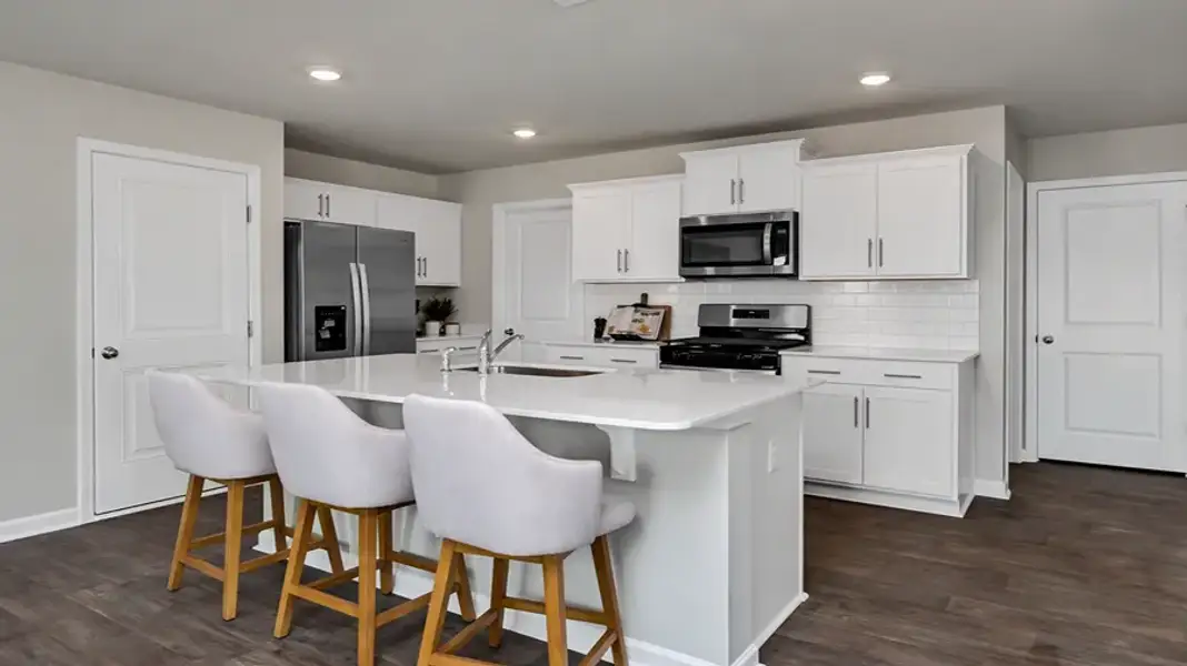 Furnished interior view inside a new home in Livingston Woods, Irmo (Image 5).