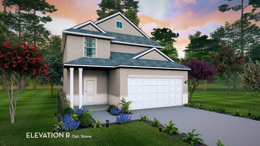 Representative exterior photo of a completed home built from the Hickory by CastleRock Communities in Westridge, McKinney, TX (Image 19). Representative exterior photo of a completed home built from the Hickory by CastleRock Communities in Westridge, McKinney, TX (Image 19).