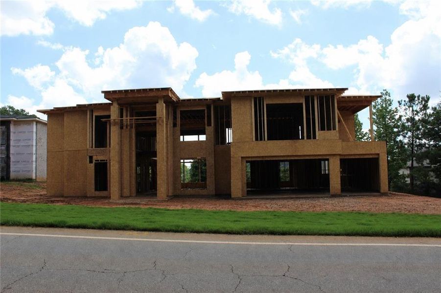 In-progress construction of a new home in , Lawrenceville, GA (Image 10).