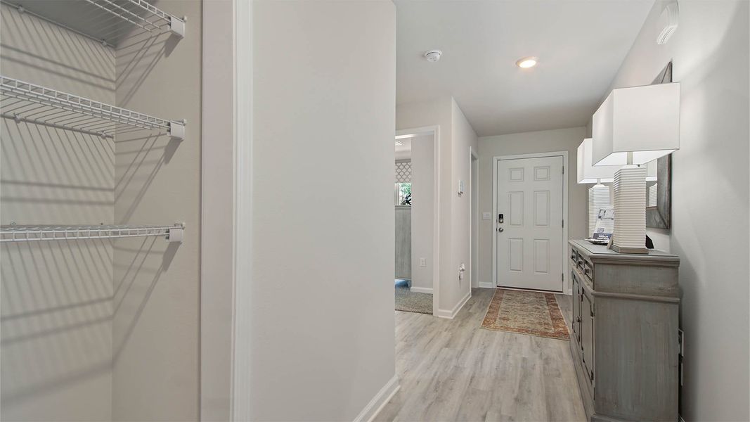 Representative furnished interior of a home built from the Cali by D.R. Horton in Ashton Park Phase III, Freeport (Image 33).