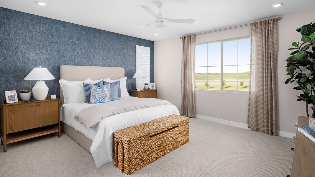 Representative furnished interior of a home built from the 4005 by Risewell Homes in Teravalis, Buckeye (Image 7). Representative furnished interior of a home built from the 4005 by Risewell Homes in Teravalis, Buckeye (Image 7).