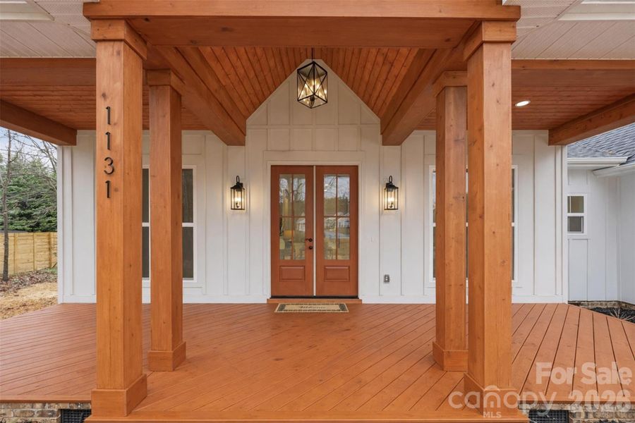 Exterior details and patio area of a home in , Bessemer City (Image 3).