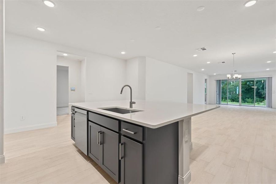 Furnished interior view inside a new home in Tamarack at Two Rivers, Zephyrhills (Image 7).