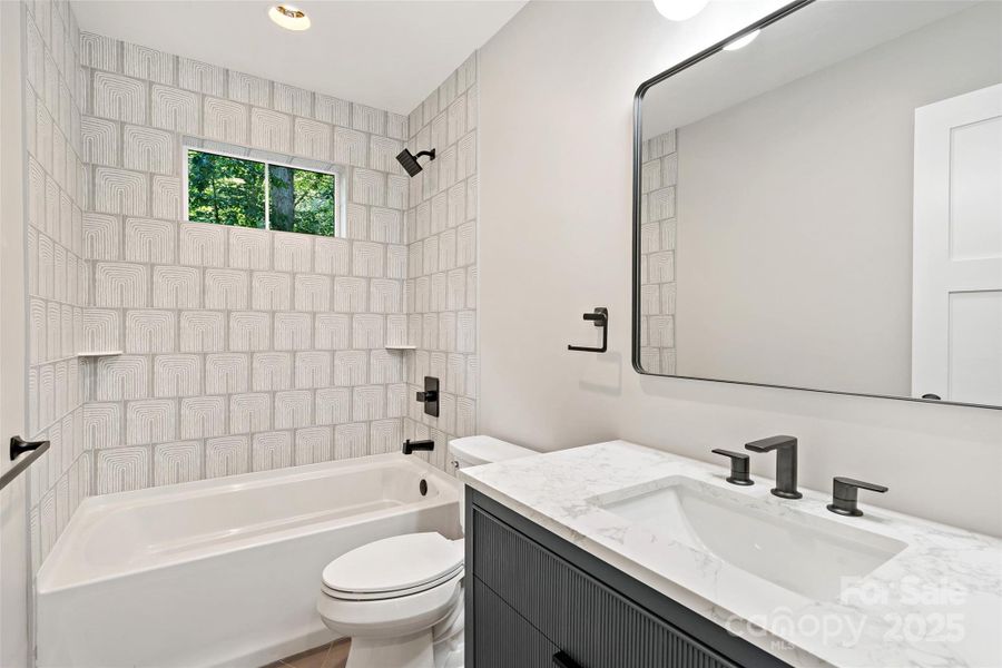 Furnished interior view inside a new home in , Asheville (Image 24).