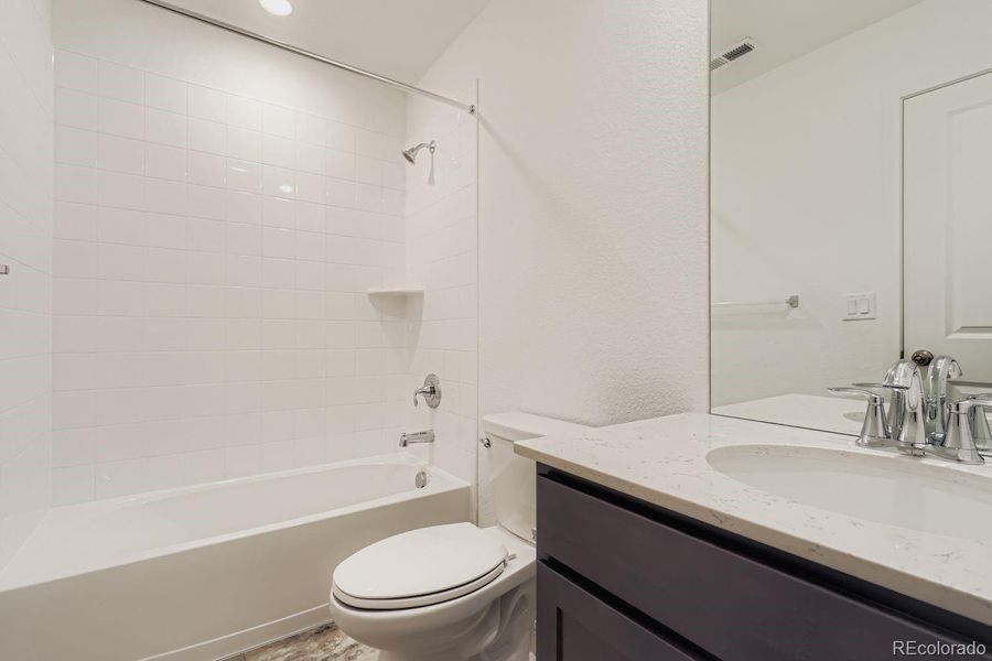 Furnished interior view inside a new home in , Thornton (Image 8).