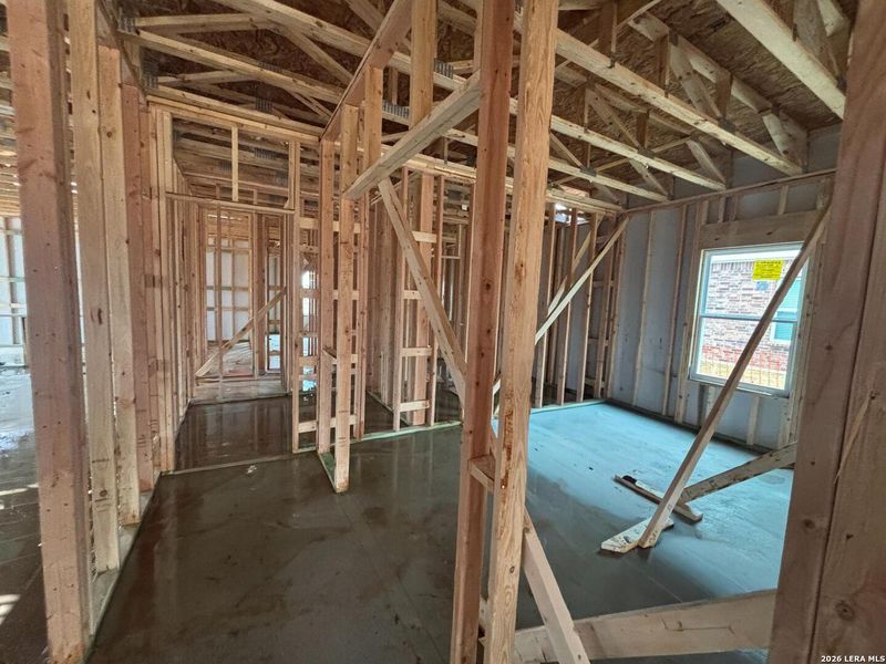 In-progress construction of a new home in The Summit at Saddlebrook Ranch 55's, Schertz, TX (Image 11). In-progress construction of a new home in The Summit at Saddlebrook Ranch 55's, Schertz, TX (Image 11).