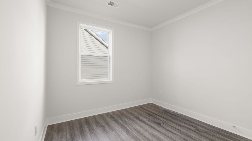 Spacious, unfurnished interior of a new home in Reserve at Tap Root Farms, Fletcher (Image 16). Spacious, unfurnished interior of a new home in Reserve at Tap Root Farms, Fletcher (Image 16).