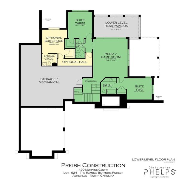 2D floor plan layout of this home in , Asheville, NC (Image 4).