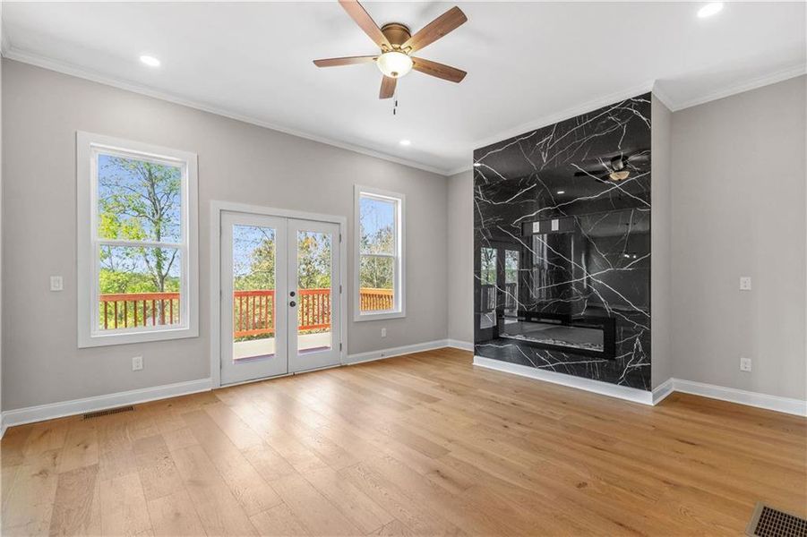 Spacious, unfurnished interior of a new home in , Atlanta (Image 22).