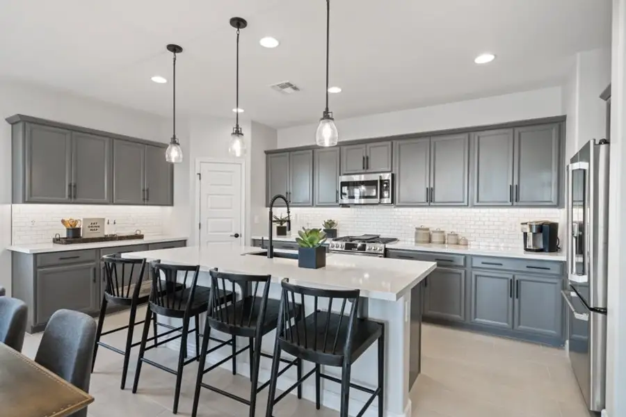 Furnished interior view inside a new home in Parkside, Avondale (Image 5). Furnished interior view inside a new home in Parkside, Avondale (Image 5).