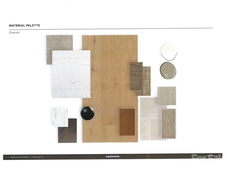 Sample of building materials used in homes in , New London (Image 11).