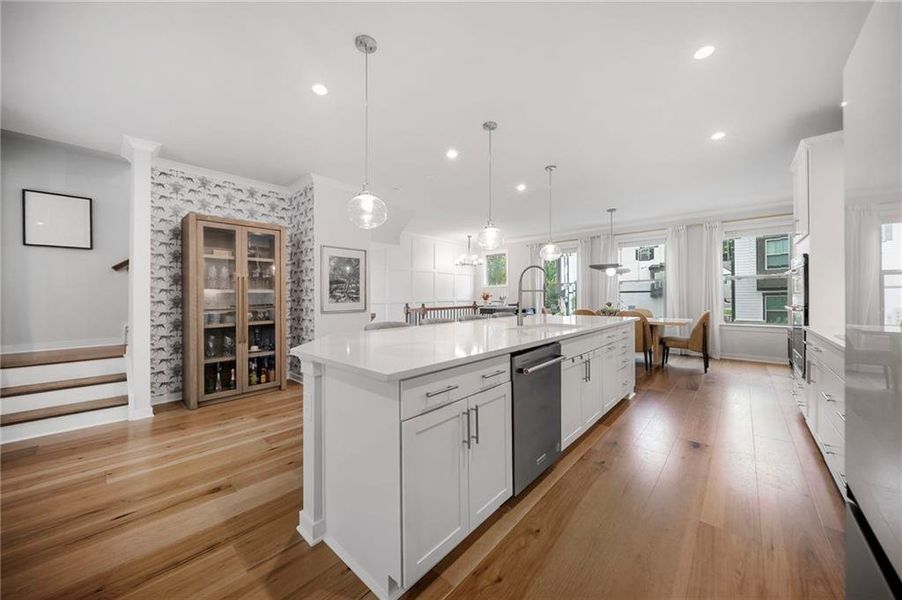 Furnished interior view inside a new home in Parkside at Mason Mill, Decatur (Image 30).