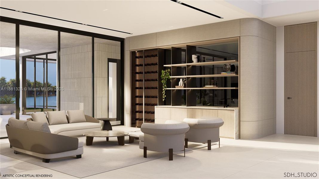 Furnished interior view inside a new home in , Hollywood (Image 16). Furnished interior view inside a new home in , Hollywood (Image 16).