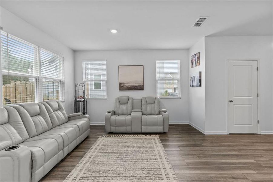Furnished interior view inside a new home in , Winder (Image 16). Furnished interior view inside a new home in , Winder (Image 16).