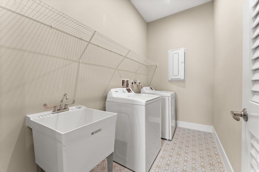 Representative furnished interior of a home built from the Golden by Mattamy Homes in Newfield, Palm City (Image 9).