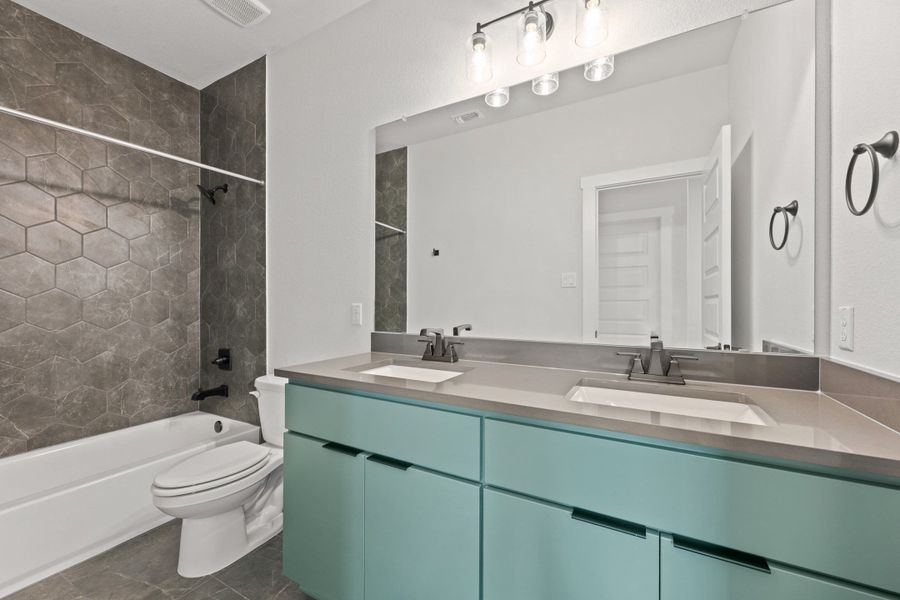 Furnished interior view inside a new home in Park Central, Georgetown (Image 16).