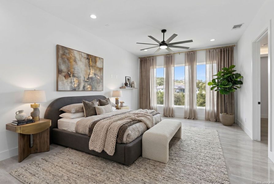 Furnished interior view inside a new home in , San Antonio (Image 7). Furnished interior view inside a new home in , San Antonio (Image 7).