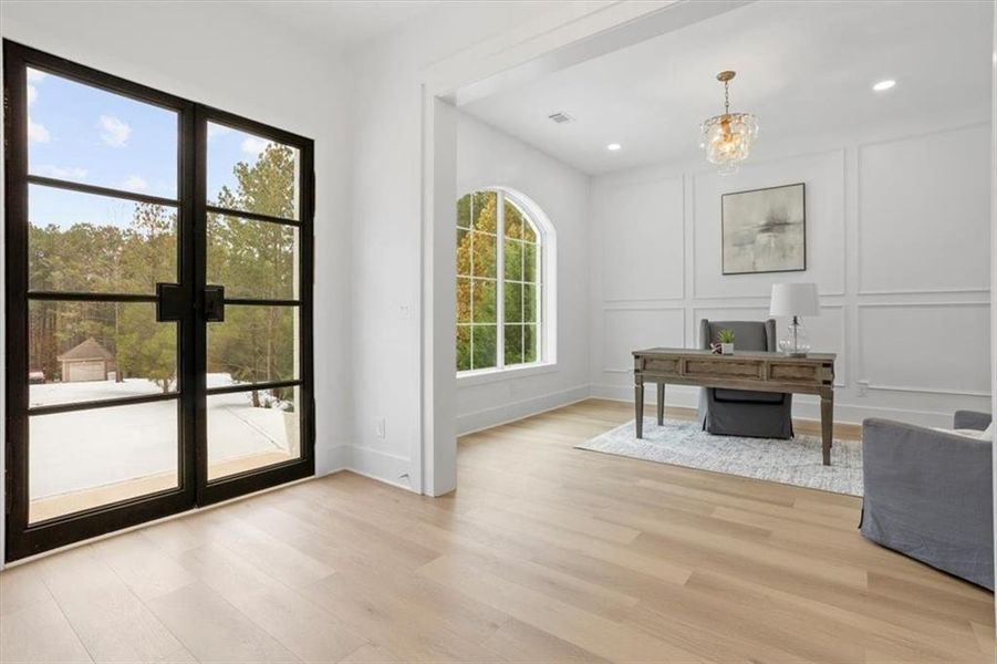 Spacious, unfurnished interior of a new home in , Canton (Image 61).