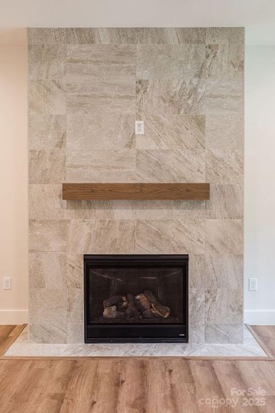 Close-up of interior finishes inside a home in , Asheville (Image 11).