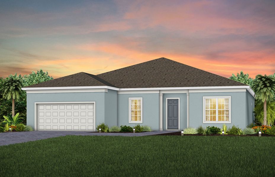 Representative exterior photo of a completed home built from the Stardom by Del Webb in Del Webb Sunbridge, St. Cloud, FL (Image 24).