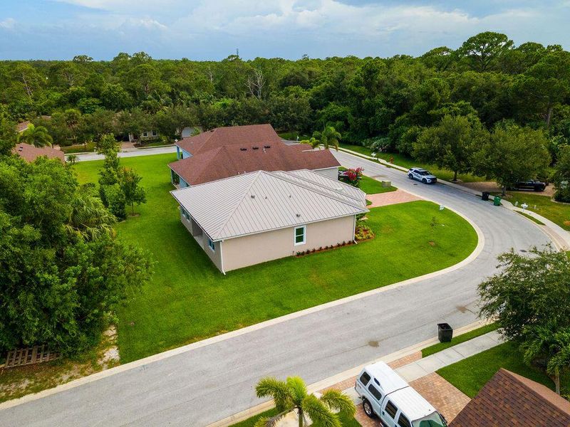 Front exterior of a new home in , Port St. Lucie, FL, highlighting curb appeal (Image 15).
