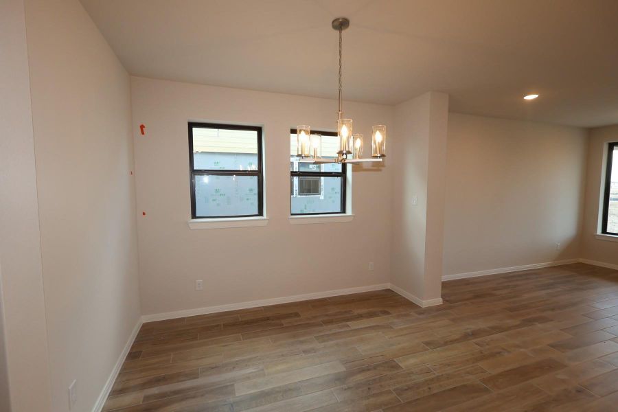 Spacious, unfurnished interior of a new home in Austin Point, Richmond (Image 8).