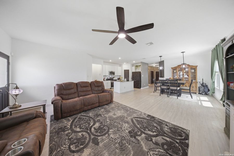 Furnished interior view inside a new home in Sage Meadows, St. Hedwig (Image 15).