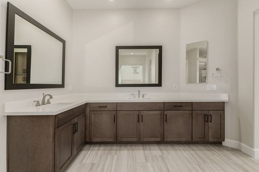 Furnished interior view inside a new home in Bellero Estates, Queen Creek (Image 10). Furnished interior view inside a new home in Bellero Estates, Queen Creek (Image 10).