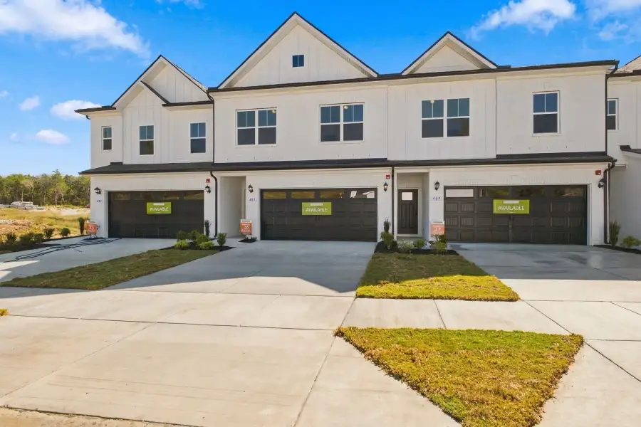 Front exterior of a new home in Laurelwood Park, Gallatin, TN, highlighting curb appeal (Image 19).