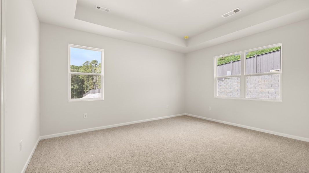 Representative unfurnished interior of a home built from the Avion by D.R. Horton in Brooks Station, Dacula (Image 13).