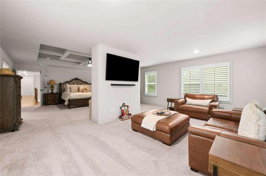 Furnished interior view inside a new home in , Conyers (Image 10).