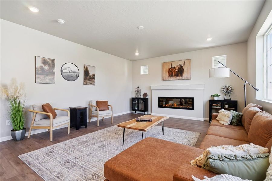 Furnished interior view inside a new home in Bradley Heights, Colorado Springs (Image 17).