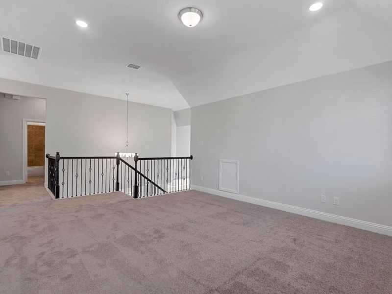 Representative unfurnished interior of a home built from the Weston by Landon Homes in East Village - Classic Series, Frisco (Image 32). Representative unfurnished interior of a home built from the Weston by Landon Homes in East Village - Classic Series, Frisco (Image 32).