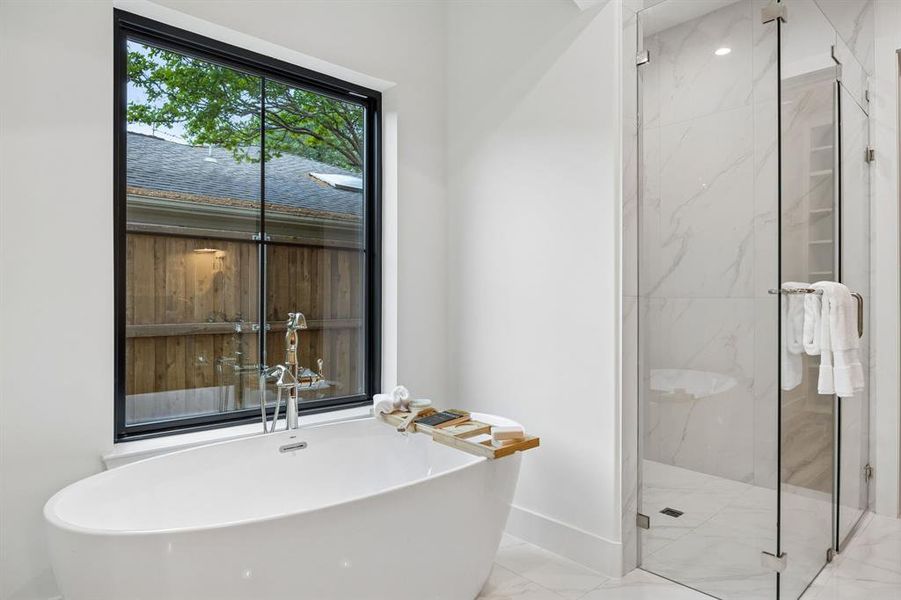 Furnished interior view inside a new home in , Dallas (Image 7).