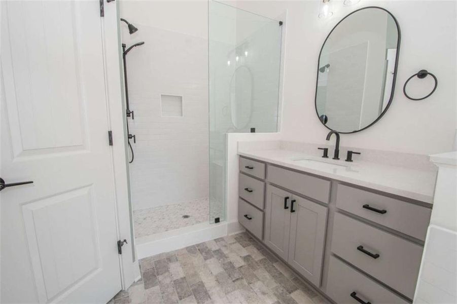 Furnished interior view inside a new home in , Jonesboro (Image 9).