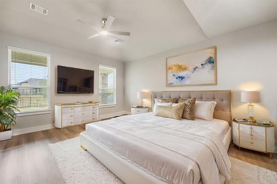 Virtual Staged - Master Bedroom