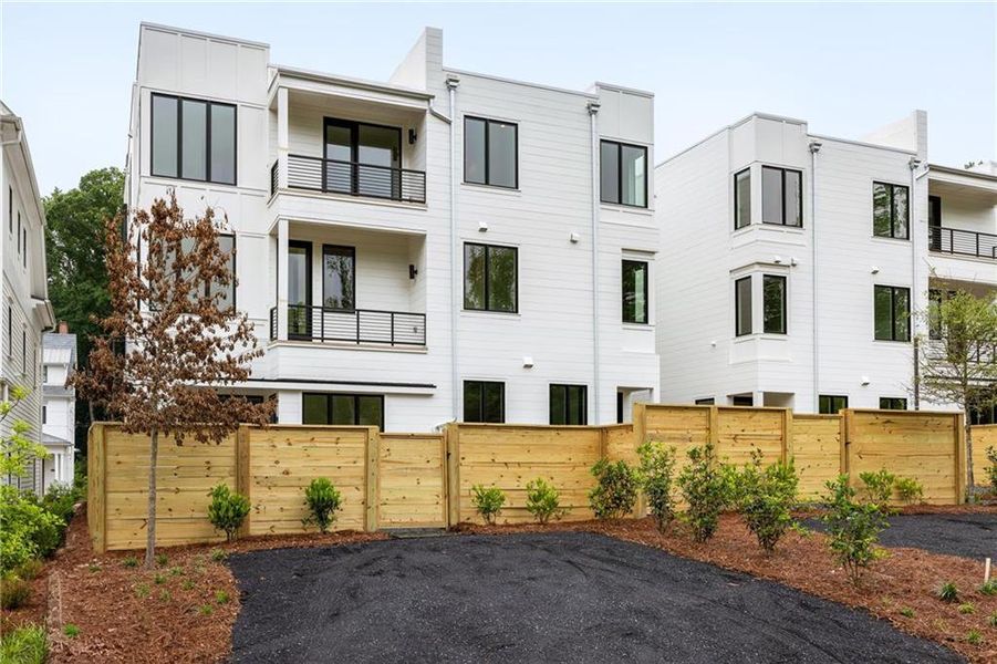 Exterior details and patio area of a home in , Chattahoochee Hills (Image 24).
