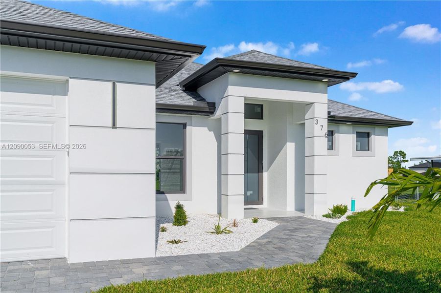 Exterior details and patio area of a home in , Lehigh Acres (Image 18). Exterior details and patio area of a home in , Lehigh Acres (Image 18).