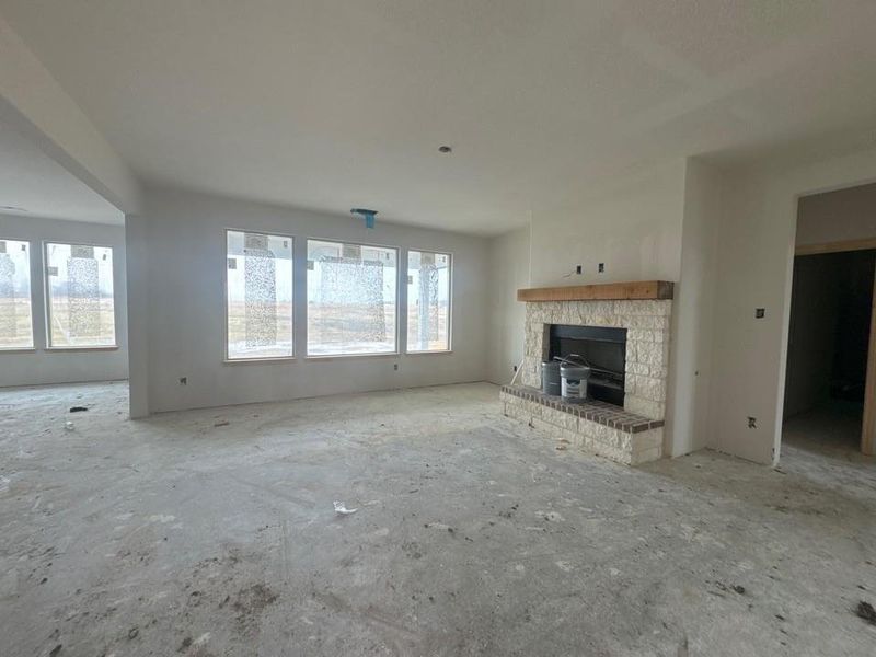 In-progress construction of a new home in Terra Escalante, Blue Ridge, TX (Image 11).