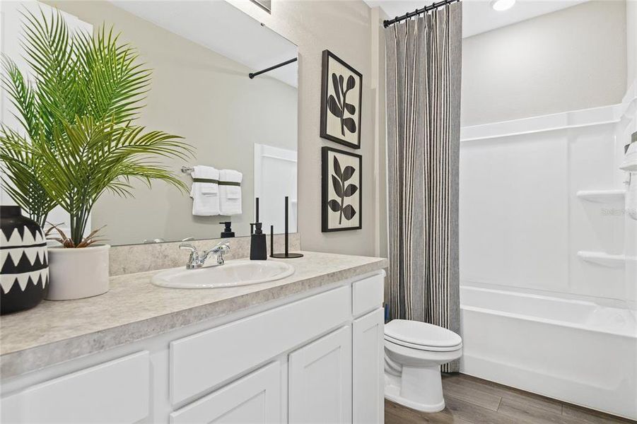 Furnished interior view inside a new home in Waterset, Apollo Beach (Image 12).