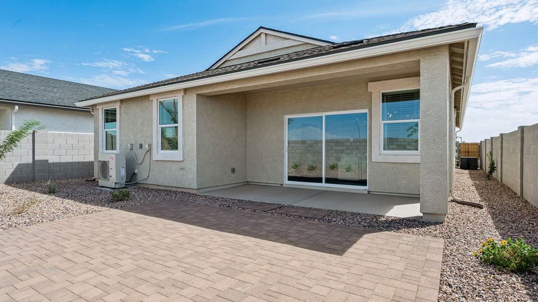 Representative exterior details of a home built from the Gaven by D.R. Horton in Upper Canyon, Phoenix (Image 3).