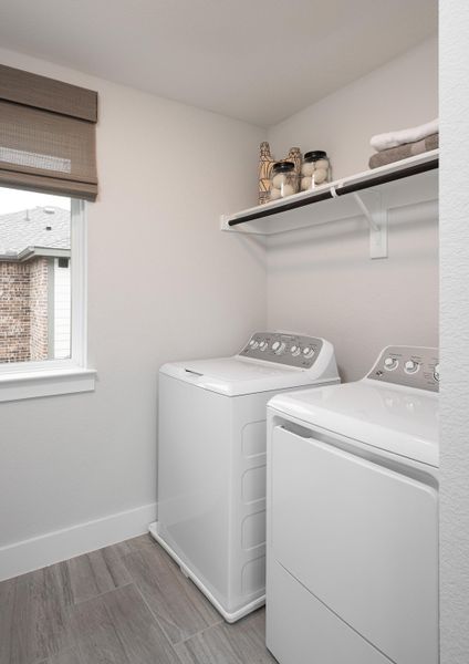 Representative interior finishes for a home built from the Bergamot by Tri Pointe Homes in Union Park, Little Elm (Image 15).