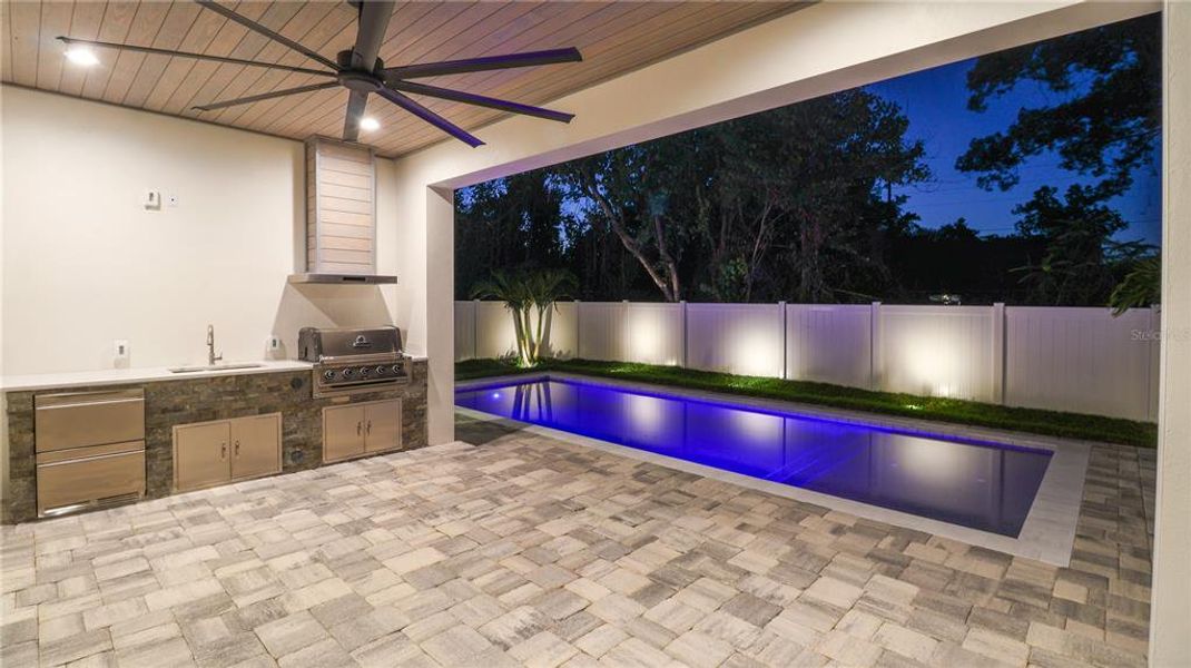 Exterior details and patio area of a home in , Winter Park (Image 33). Exterior details and patio area of a home in , Winter Park (Image 33).