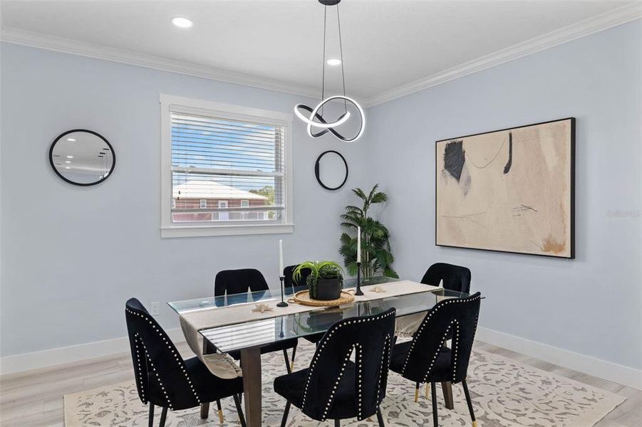 Furnished interior view inside a new home in , Hernando Beach (Image 9).