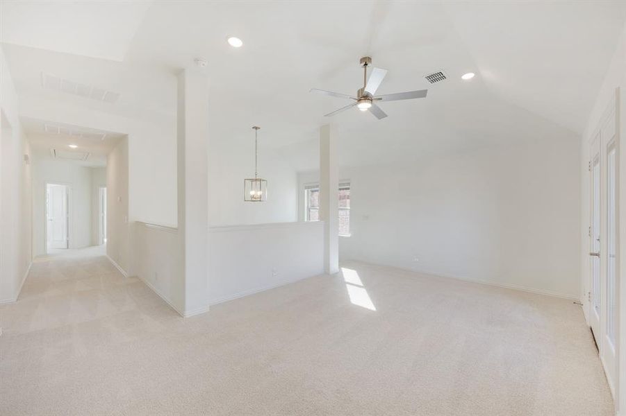 Spacious, unfurnished interior of a new home in Union Park Classic 55, Little Elm (Image 33).