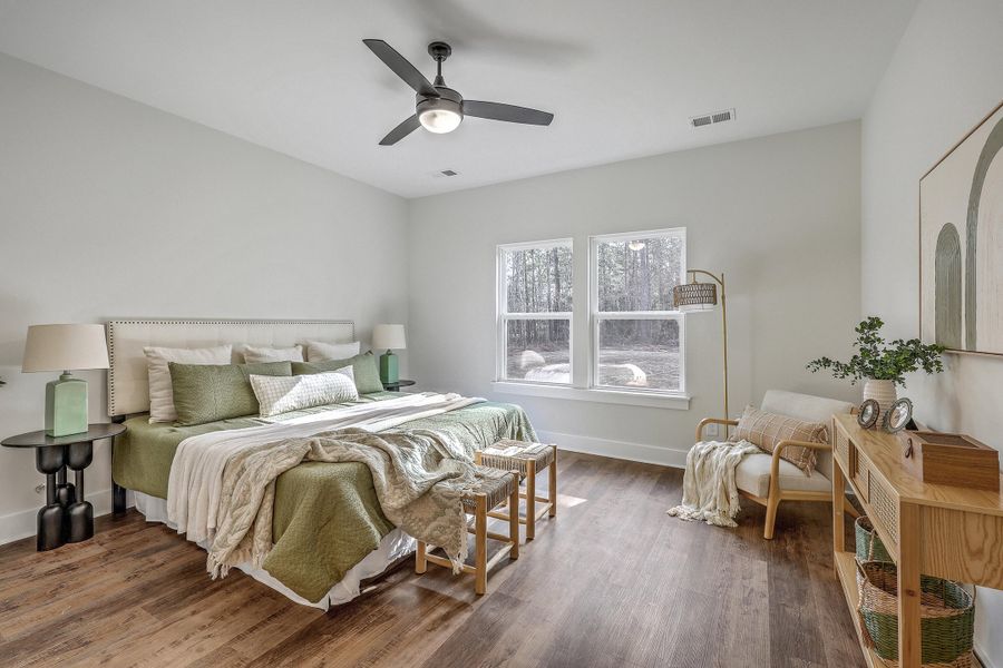 Furnished interior view inside a new home in , Summerville (Image 12).
