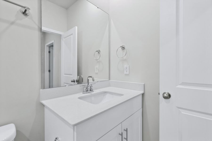 Furnished interior view inside a new home in Waterside - Coastline Series, Longs (Image 11). Furnished interior view inside a new home in Waterside - Coastline Series, Longs (Image 11).